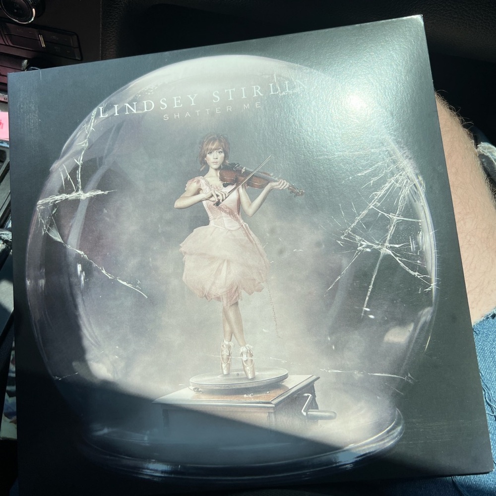 LINDSEY STERLING shatter me numbered hot pink vinyl